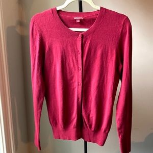Merona Red Cardigan